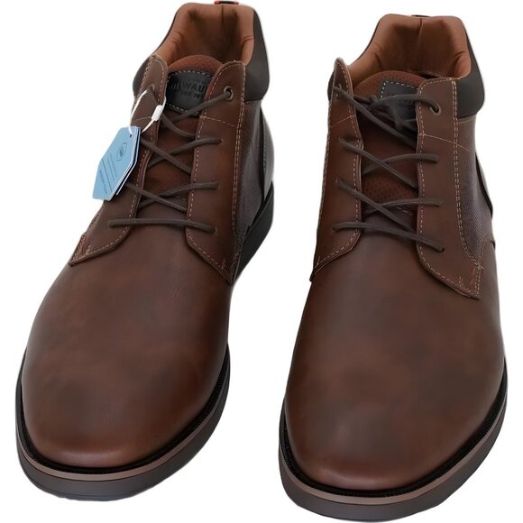 Nunn Bush Circuit DC Plain Toe Chukka Boots Cognac Men's 12M - Picture 5 of 6